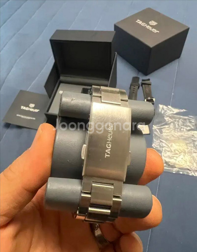 태그호이어 아쿠아레이서 흰판 쿼츠 41mm 판매합니다.--3
