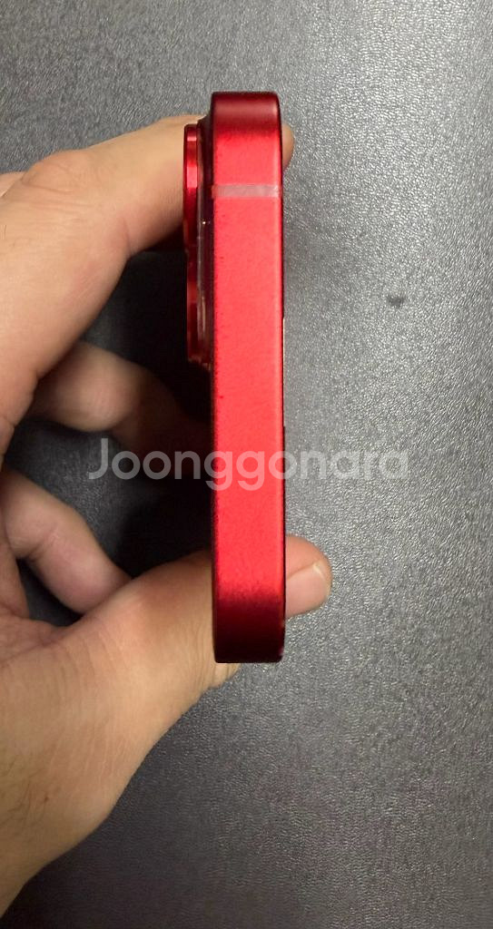 아이폰 13 미니 레드 자급제 256기가 풀박스 팝니다--4