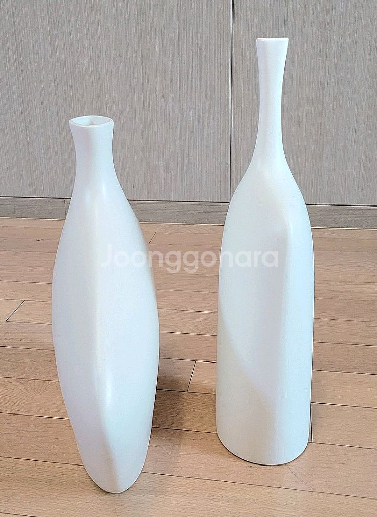 반값 까사미아 화병도자기세트2개가격 인테리어소품--1