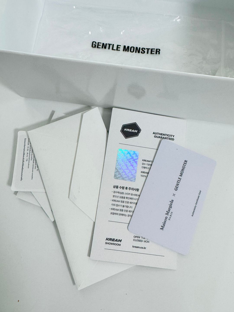 마르지엘라 젠틀몬스터 선글라스 mm107 레더 이미지