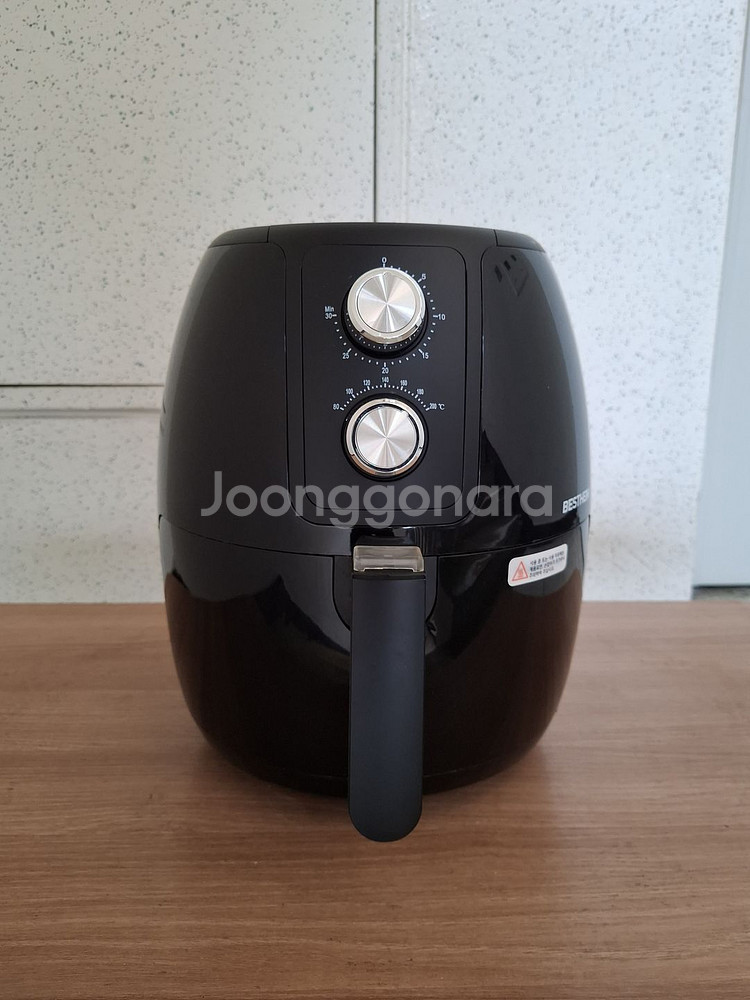 톰슨 더 팬시 에어프라이어 4L ESR-A4001 블랙--0