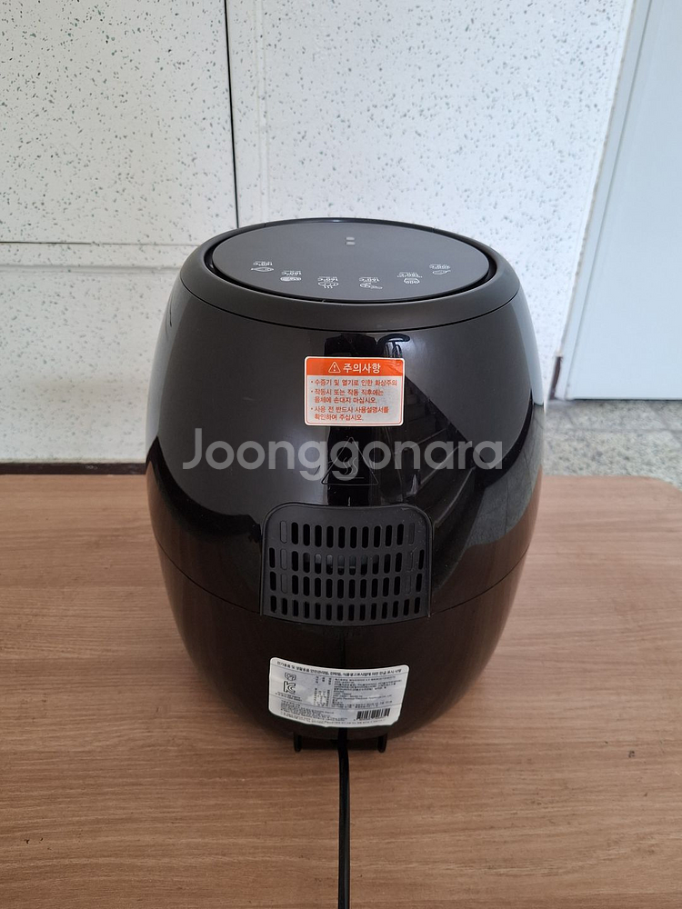 톰슨 더 팬시 에어프라이어 4L ESR-A4001 블랙--3