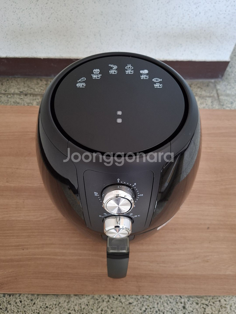 톰슨 더 팬시 에어프라이어 4L ESR-A4001 블랙--4