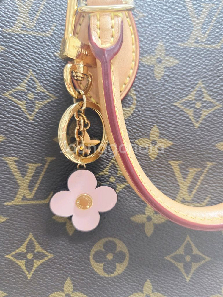 루이비통 내장칩 정품 삭플라bb + 플라워백참--4