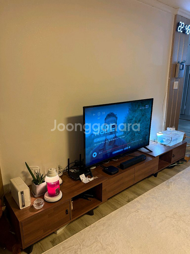 울산 거실장 팝니다--0