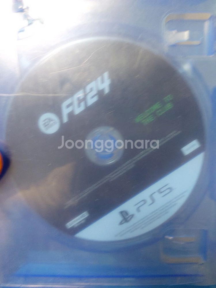 PS5 FC24 알시디 기스조금 있으나 설치 실행확인함--0