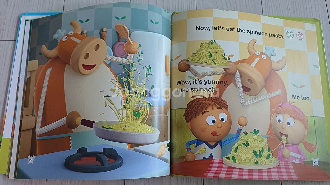 애플비 별하나 세계명작. 시계마을 티키톡 영어동화--8