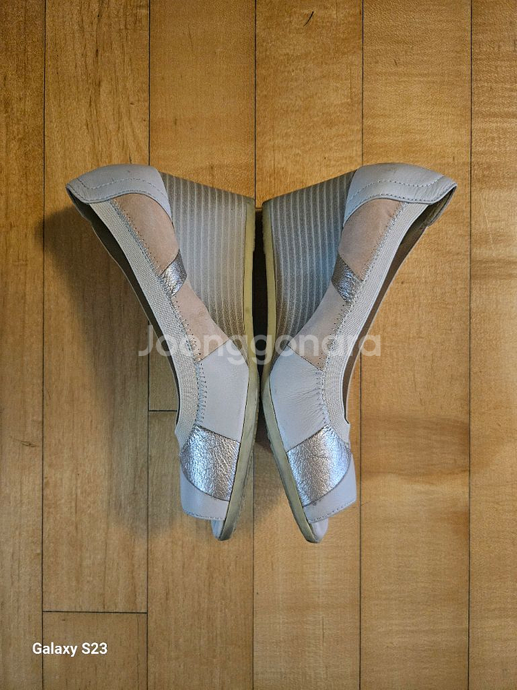 제옥스 가죽 웨지힐--3