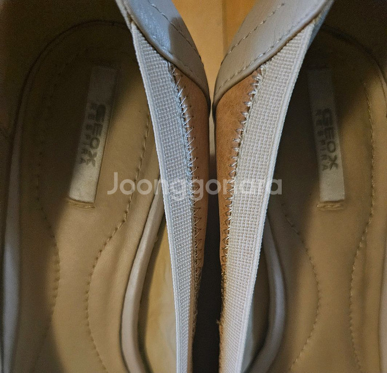 제옥스 가죽 웨지힐--4