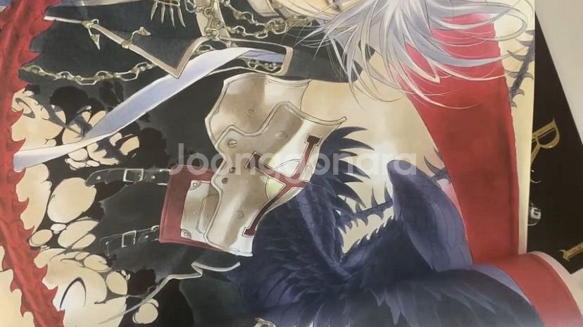 쿠죠키요 트리니트 블러드 화집 2권 세트--2