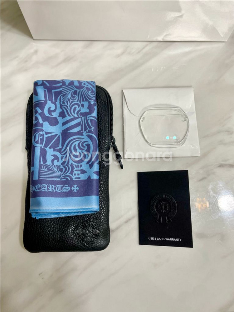 새상품 신형 크롬하츠 플루이드 안경 투톤금테 보증서O--7