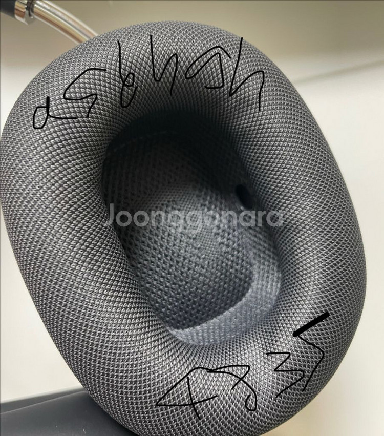 [정품] 애플 에어팟 맥스 스페이스 그레이 판매합니다--8