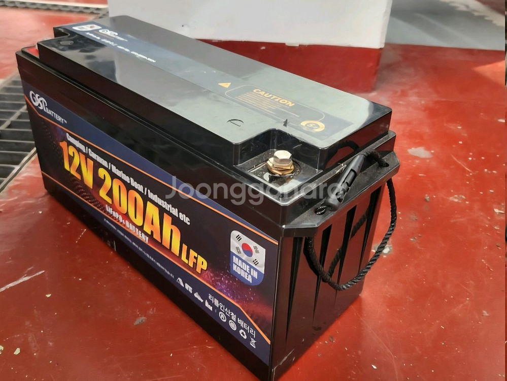 GSP 배터리 12V 200Ah인산철 LFP판매합니다.--1