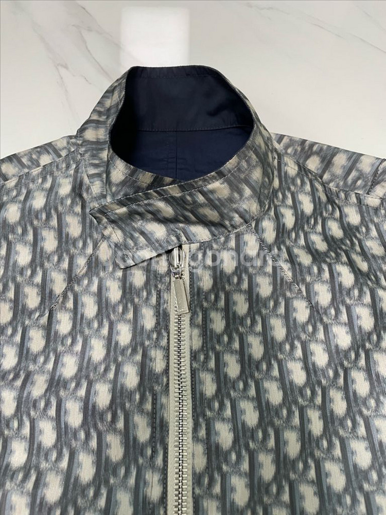 디올 오블리크 리버서블 테크니컬 봄버 블루종 자켓 50--1