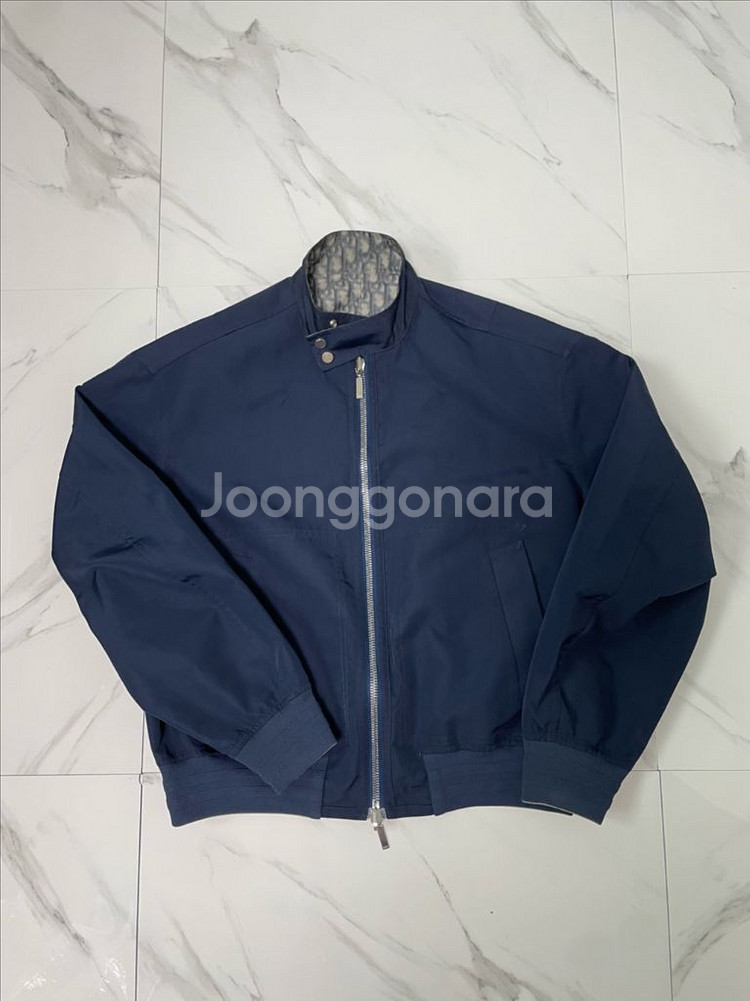 디올 오블리크 리버서블 테크니컬 봄버 블루종 자켓 50--2