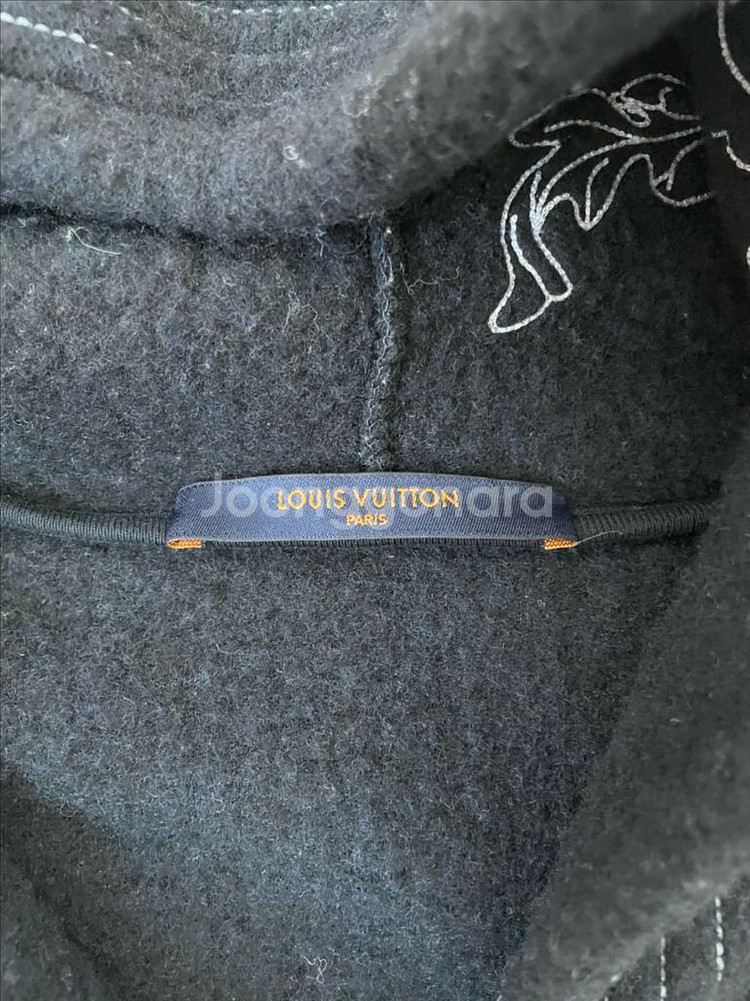 루이비통 엠브로이더드 후리스 후드집업 XL 정품카드O--2