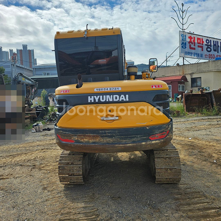 현대 02 공투 중고굴삭기 HX60MT 2017년식--3