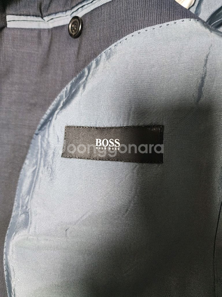 휴고보스 HUGO BOSS 네이비 자켓--2