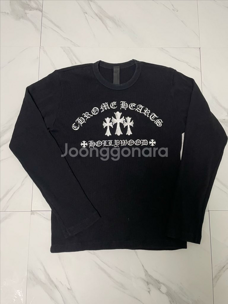 신형 크롬하츠 세메터리 와플 니트 M 영수증O--0