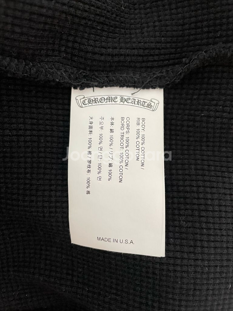 신형 크롬하츠 세메터리 와플 니트 M 영수증O--3