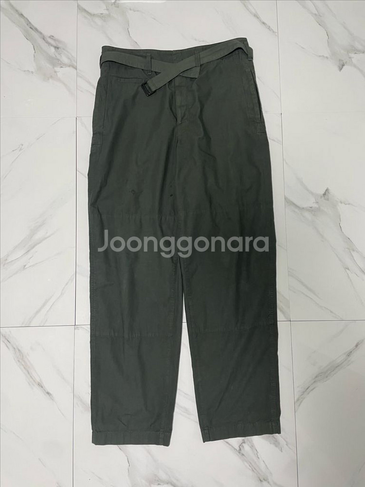 르메르 트렌치 셋업 50/48 딥포레스트--5