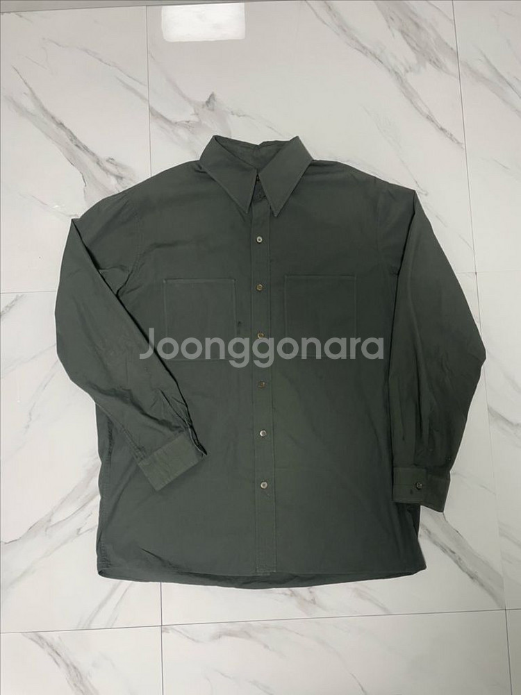 르메르 트렌치 셋업 50/48 딥포레스트--3