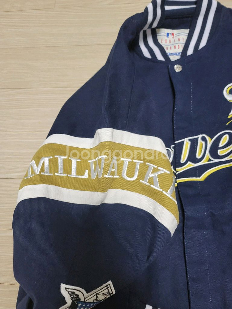 [XL] jh design(제프해밀턴) 밀워키 브루어스--1