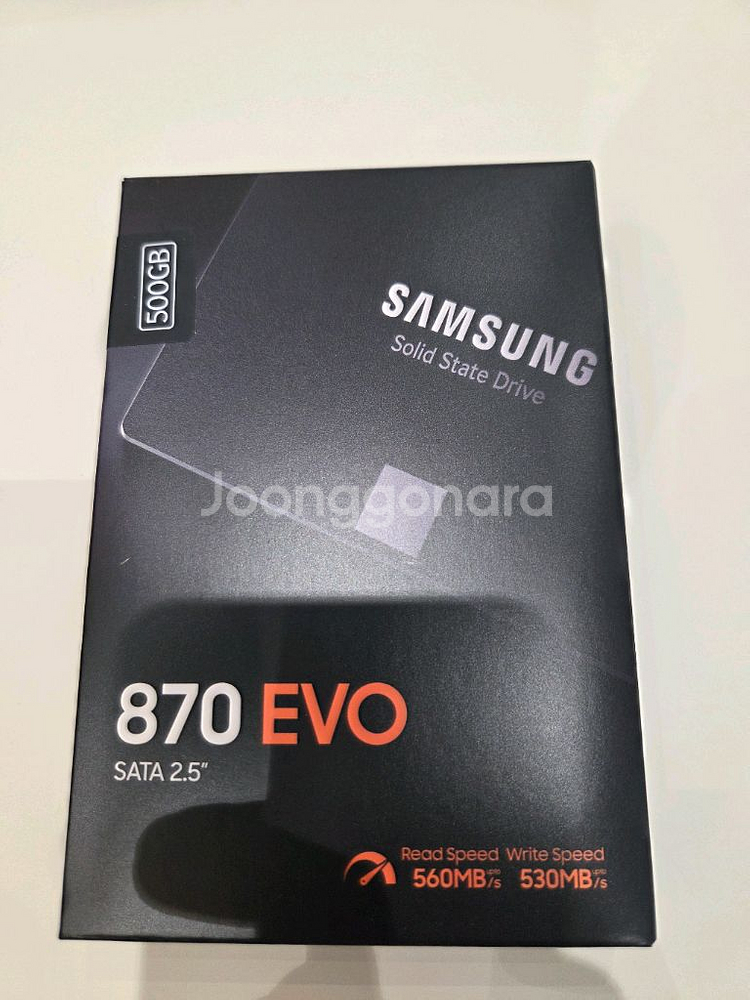 삼성 870 EVO SSD (500GB/1TB) 미개봉--2