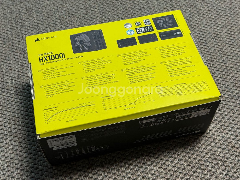 커세어 HX1000i ATX 3.0 컴스빌 정품--1