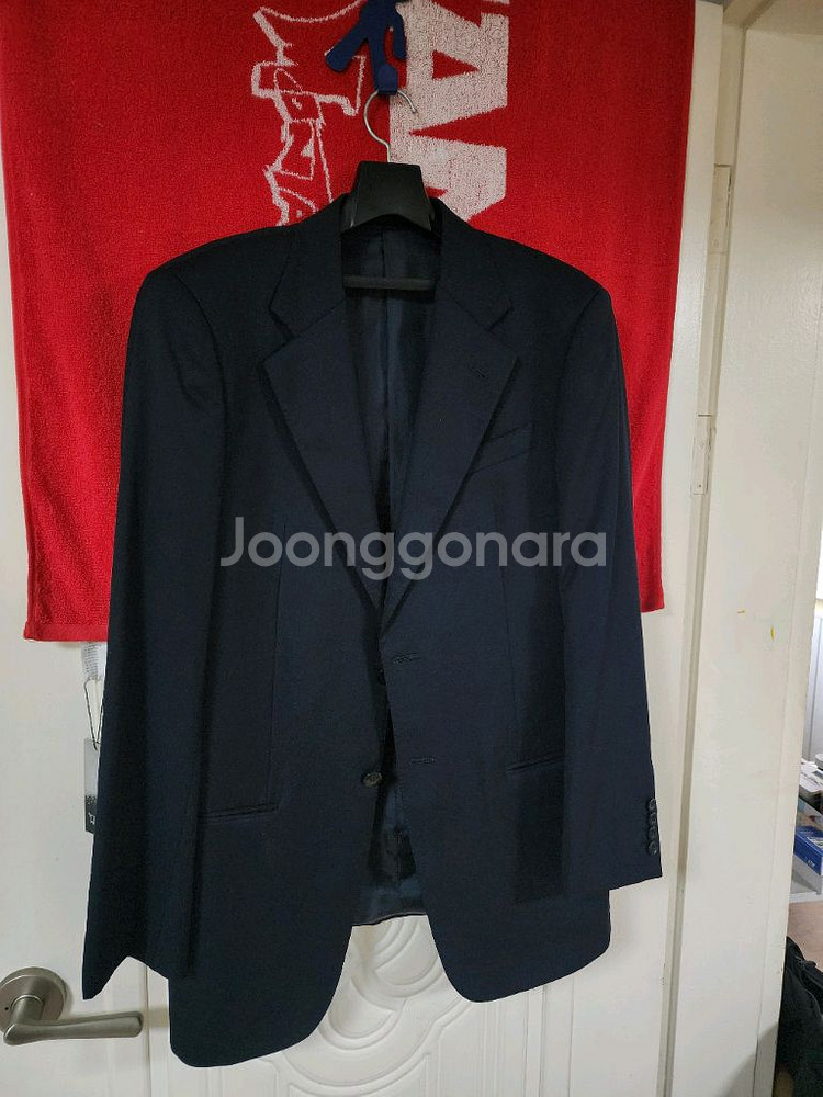 아르마니 알마니 정장 진네이비 팝니다--0