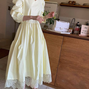 바이씨니 벨원피스(노랑.키작녀)