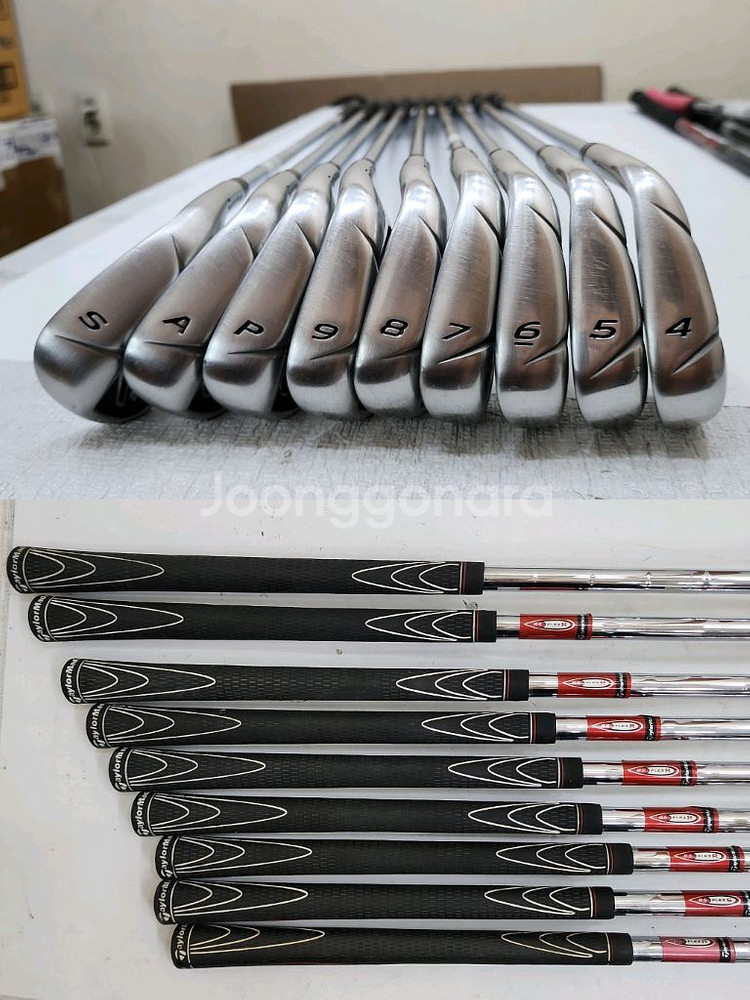 테일러메이드 버너 경량스틸 아이언 남성용 중고골프채2--2