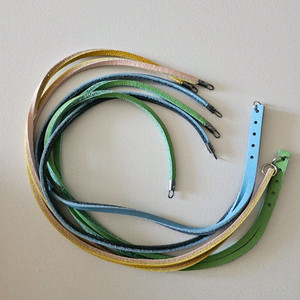 트롤비즈 가죽 팔찌 34cm