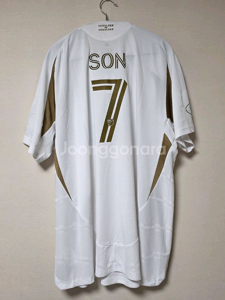 LAFC 어웨이 어센틱 손흥민 마킹 3XL 정품 유니폼--1
