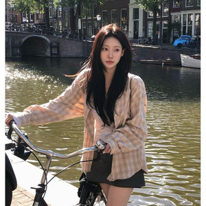 리즈leeds nutty check shirts체크셔츠
