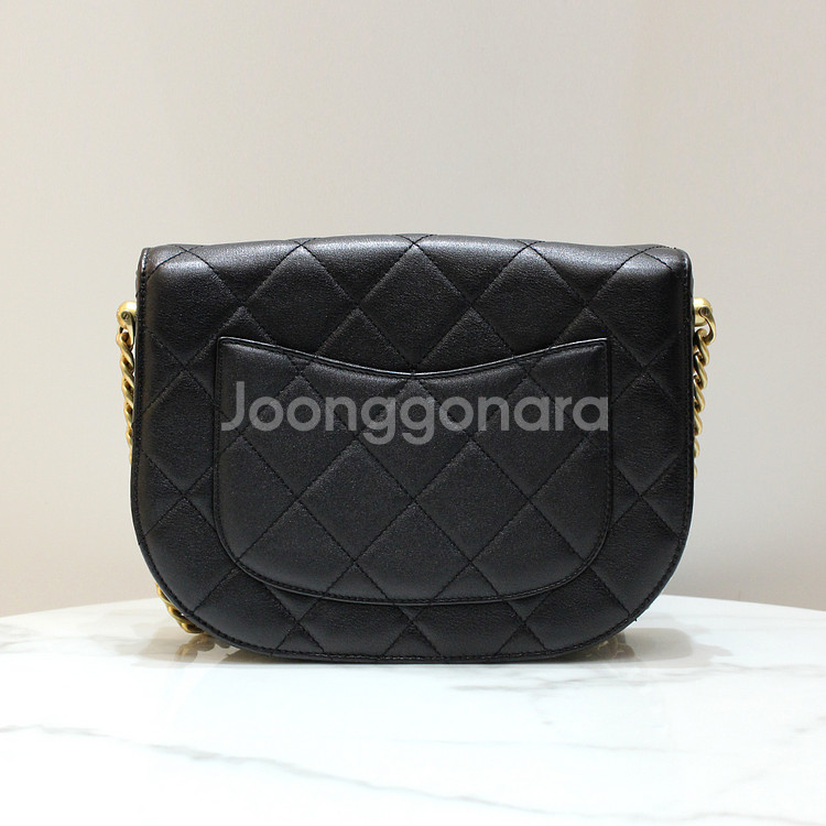[명품다올동래] 샤넬 램스킨 스몰 메신저백 AS2485--3