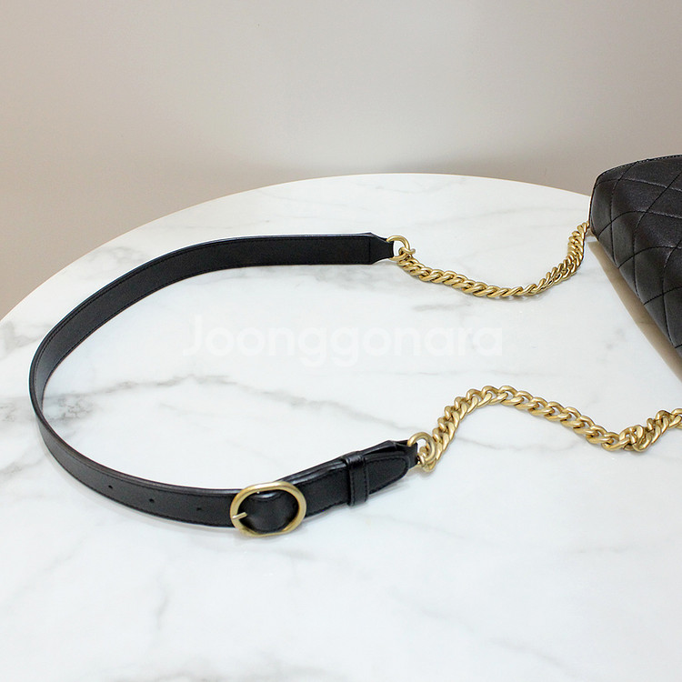 [명품다올동래] 샤넬 램스킨 스몰 메신저백 AS2485--4