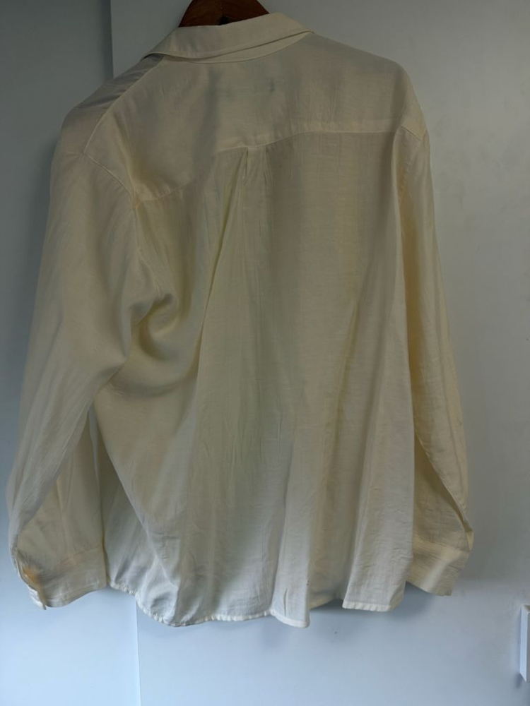 트립르센스 썸머 플리츠 오버 셔츠 아이보리 s--2