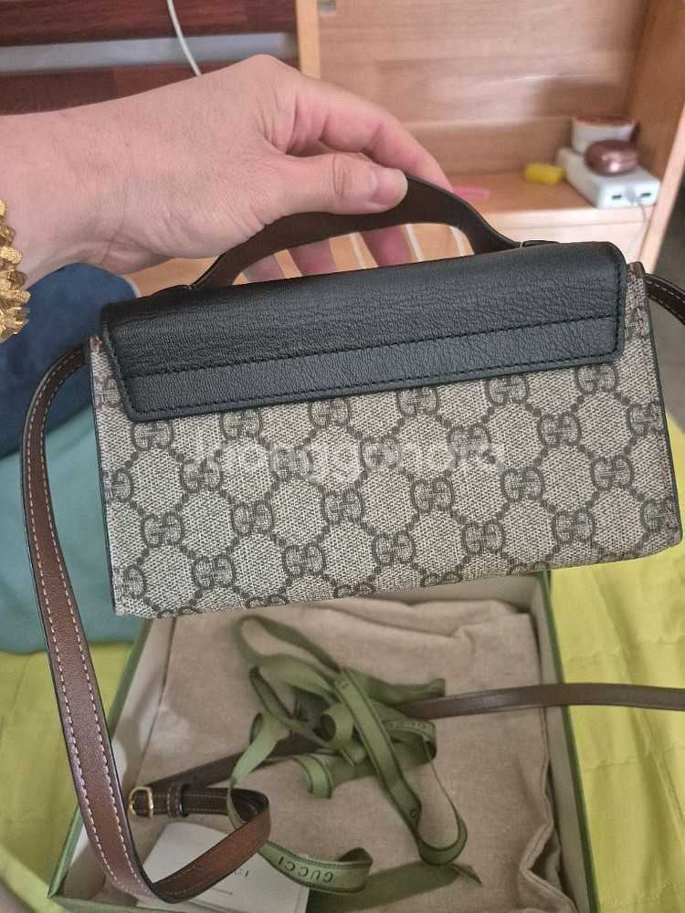 구찌 패드락 미니백--3