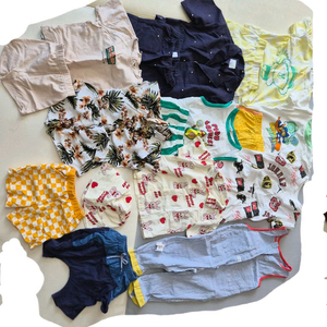 남아 90사이즈 여름 상하세트일괄