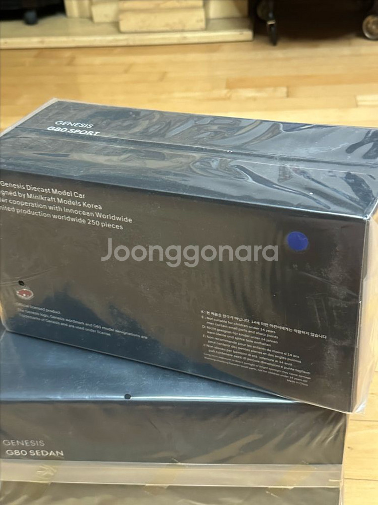 새상품)1:18 미니크래프트 제네시스 G80 다이캐스트--5