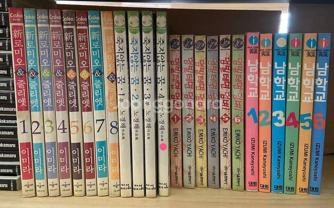 만화 정리 1/죽지않는꿈, 진월담월희, 마린블루 등--3