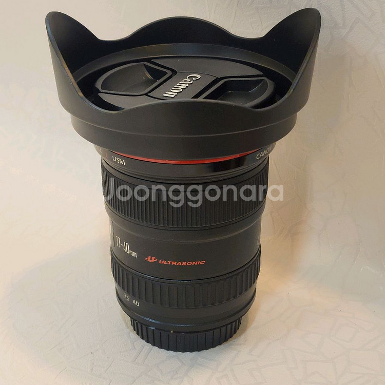 캐논 ef 17-40mm 1:4 L USM--4