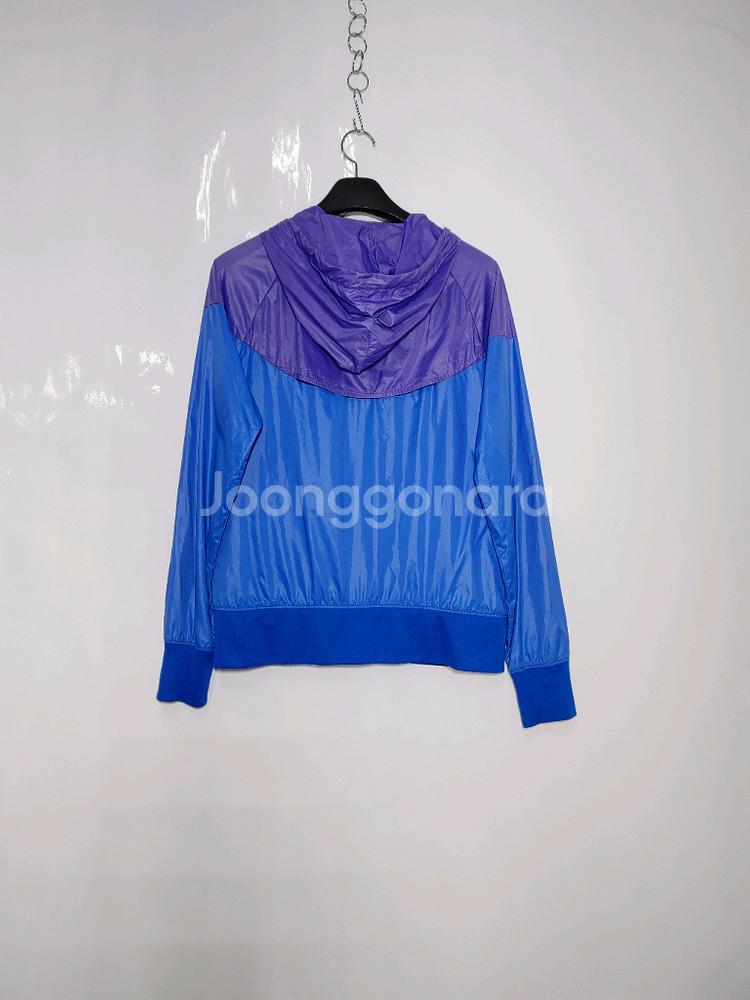 NIKE 나이키 투톤 후드바람막이(보라파랑)--1
