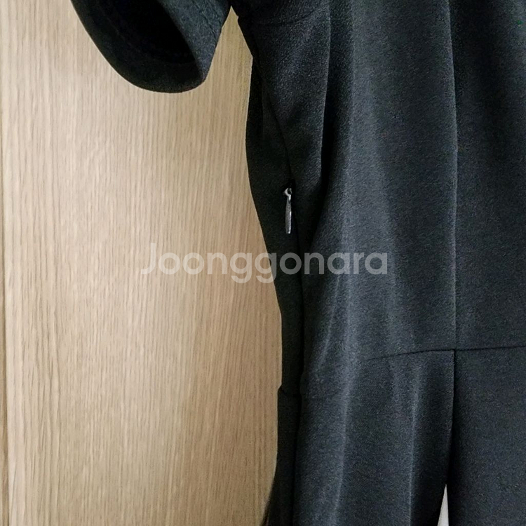 (새수준) 쉬폰 배색 스퀘어넥 롱원피스--2