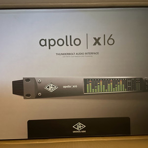 UA Apollo x16 아폴로 x16 오디오인터페이스