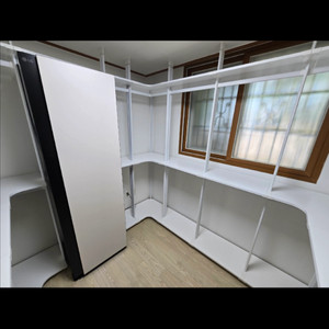 시스템헹거 ㅁ자 올화이트