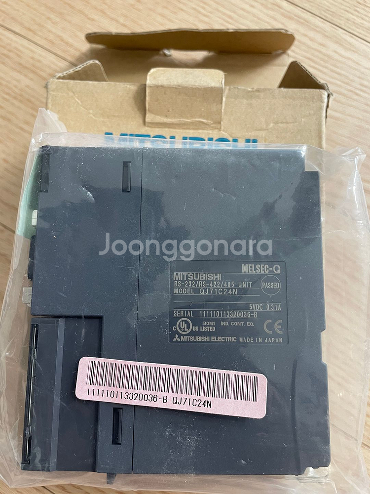 미쯔비시 QJ71C24N QPLC 통신 모듈 팝니다.--1