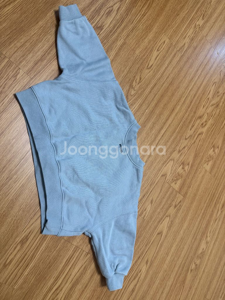 더무아 스웻셔츠 스카이 스몰--1