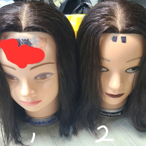 미용시험 천혜인 통가발 이사도라,그레쥬 등